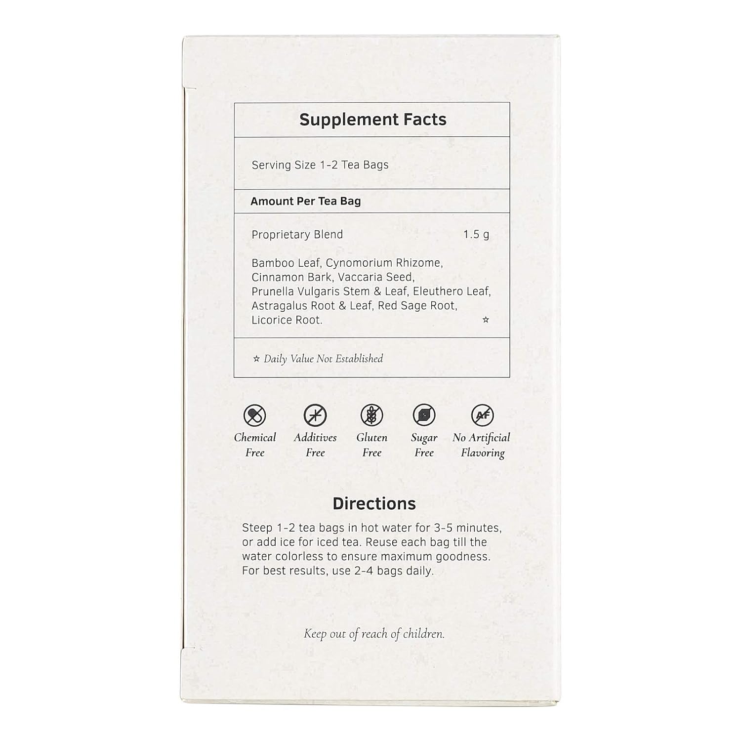 Health King Té Herbal Próstata – vista 2
