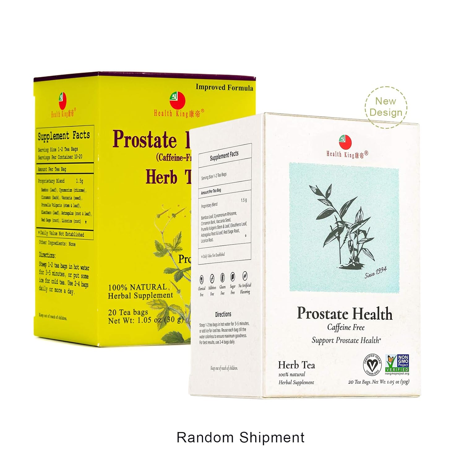 Health King Té Herbal Próstata – vista 3